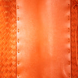 Bottega Veneta Small Intrecciato Cabat Tote Orange
