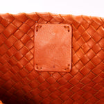 Bottega Veneta Small Intrecciato Cabat Tote Orange