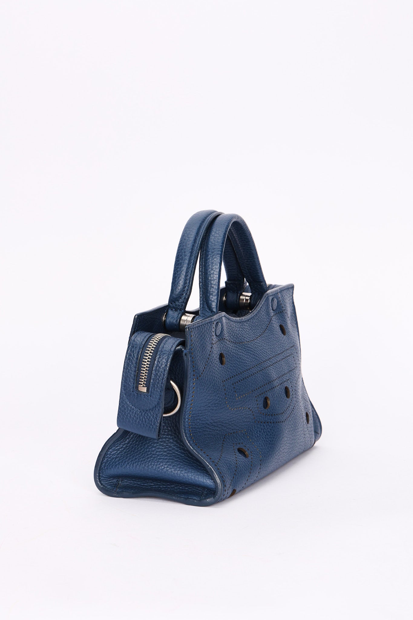 Balenciaga Mini Blackout City Bag