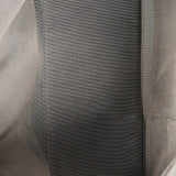 Chanel Large Casual Pocket Bowling Bag Grey Metallic Calfskin RHW