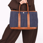 Hermès Garden Party 30 Denim Toile and (color) Negonda PHW