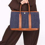Hermès Garden Party 30 Denim Toile and (color) Negonda PHW