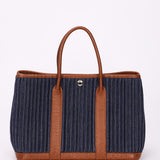 Hermès Garden Party 30 Denim Toile and (color) Negonda PHW