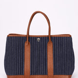 Hermès Garden Party 30 Denim Toile and (color) Negonda PHW