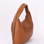 Bottega Veneta Small Intrecciato Hobo Cognac