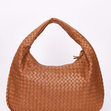 Bottega Veneta Small Intrecciato Hobo Cognac