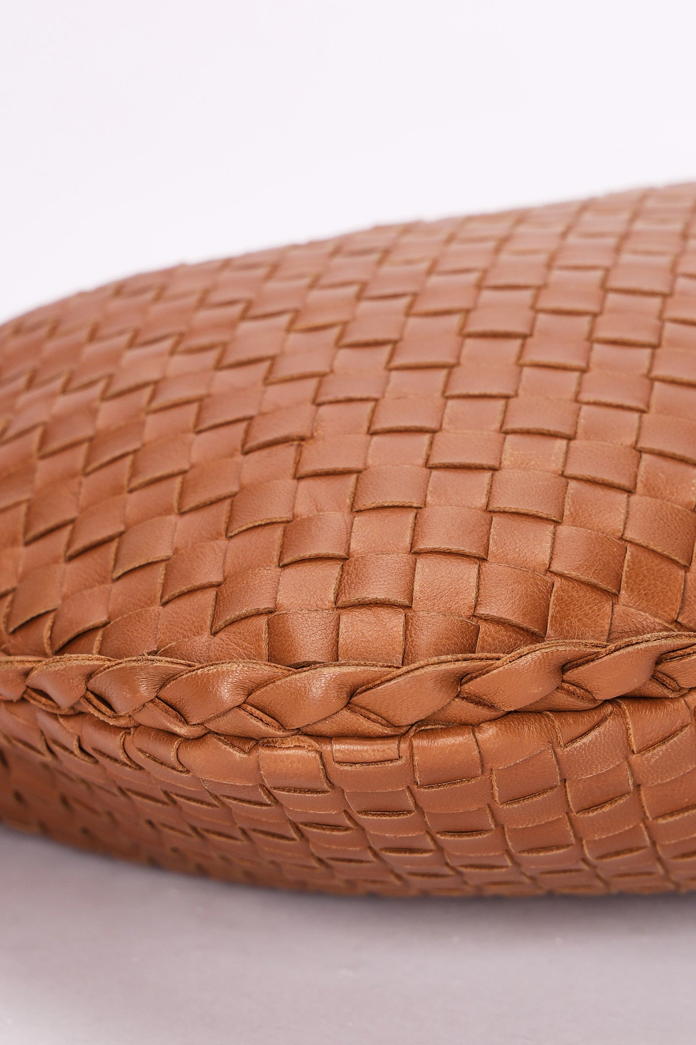 Bottega Veneta Small Intrecciato Hobo Cognac