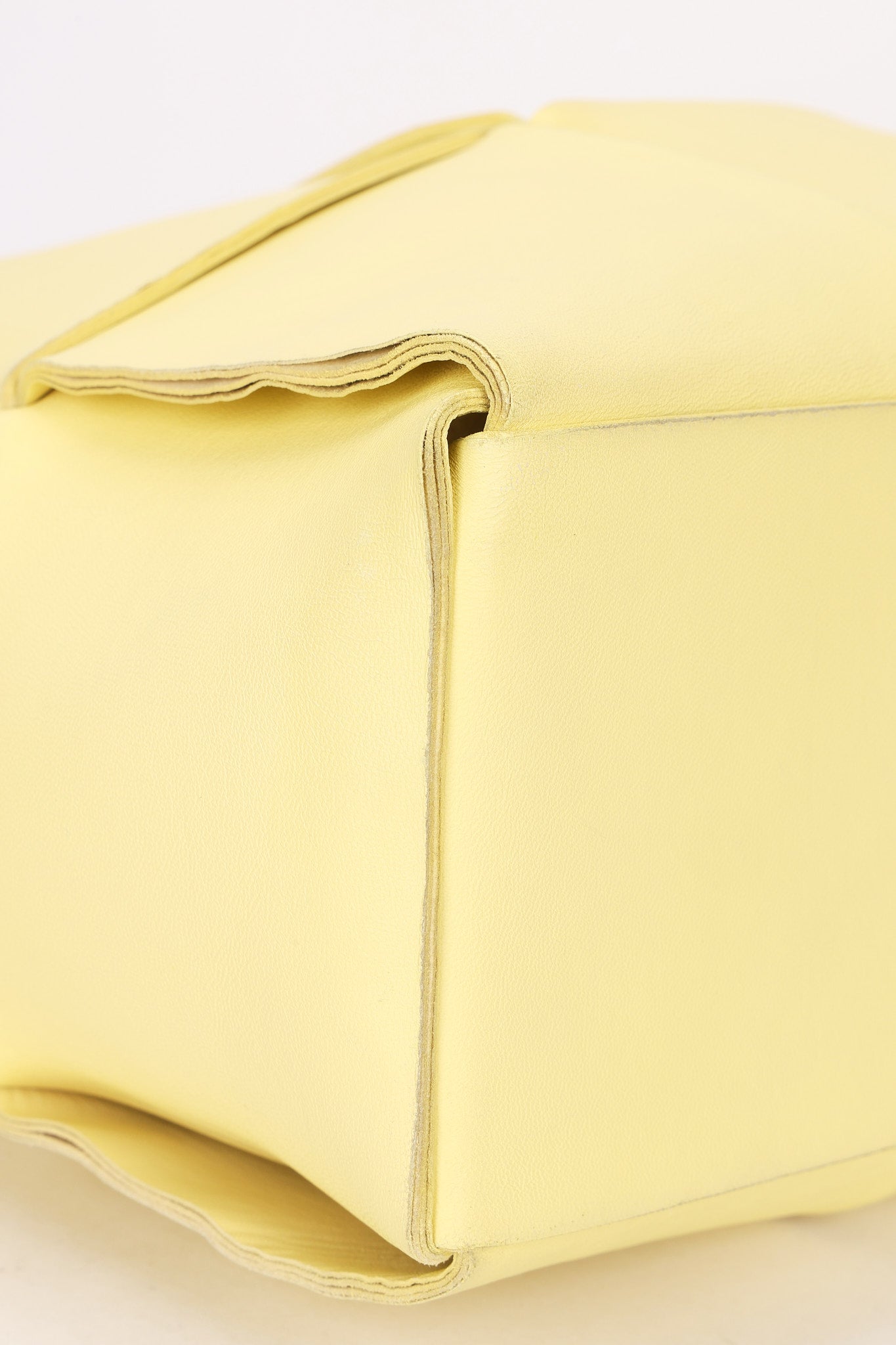 Bottega Veneta Intrecciato Arco Tote Yellow