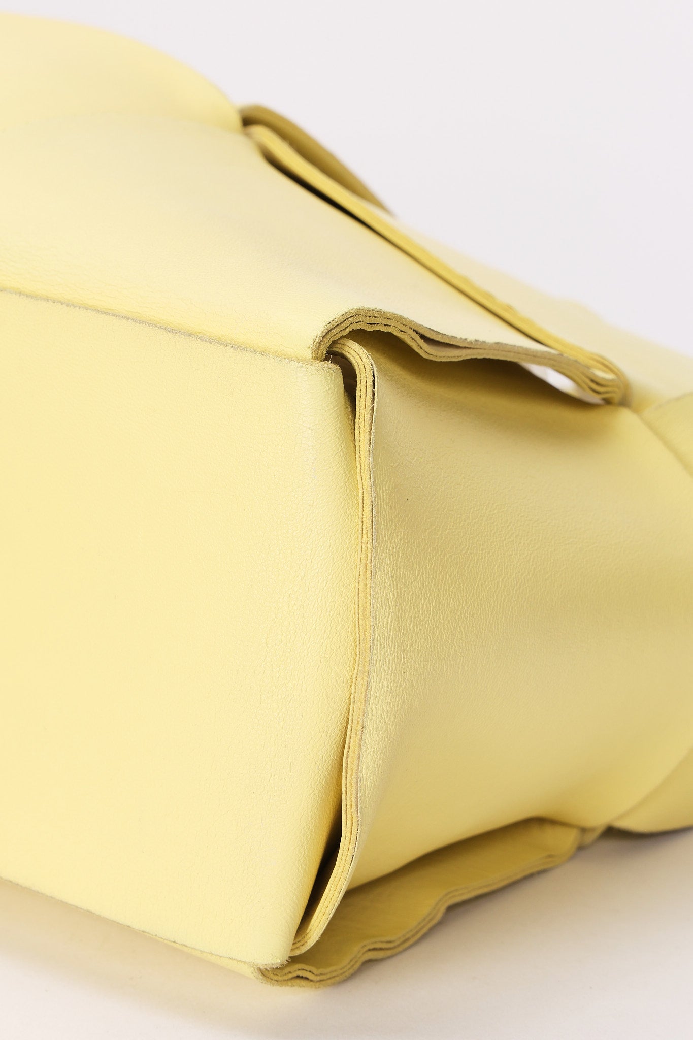 Bottega Veneta Intrecciato Arco Tote Yellow
