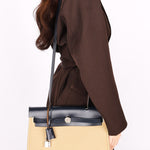 Hermès Herbag Zip 31 (color) Toile & (color) leather PHW
