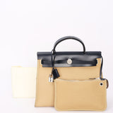 Hermès Herbag Zip 31 (color) Toile & (color) leather PHW