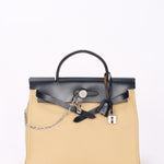 Hermès Herbag Zip 31 (color) Toile & (color) leather PHW