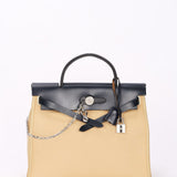 Hermès Herbag Zip 31 (color) Toile & (color) leather PHW