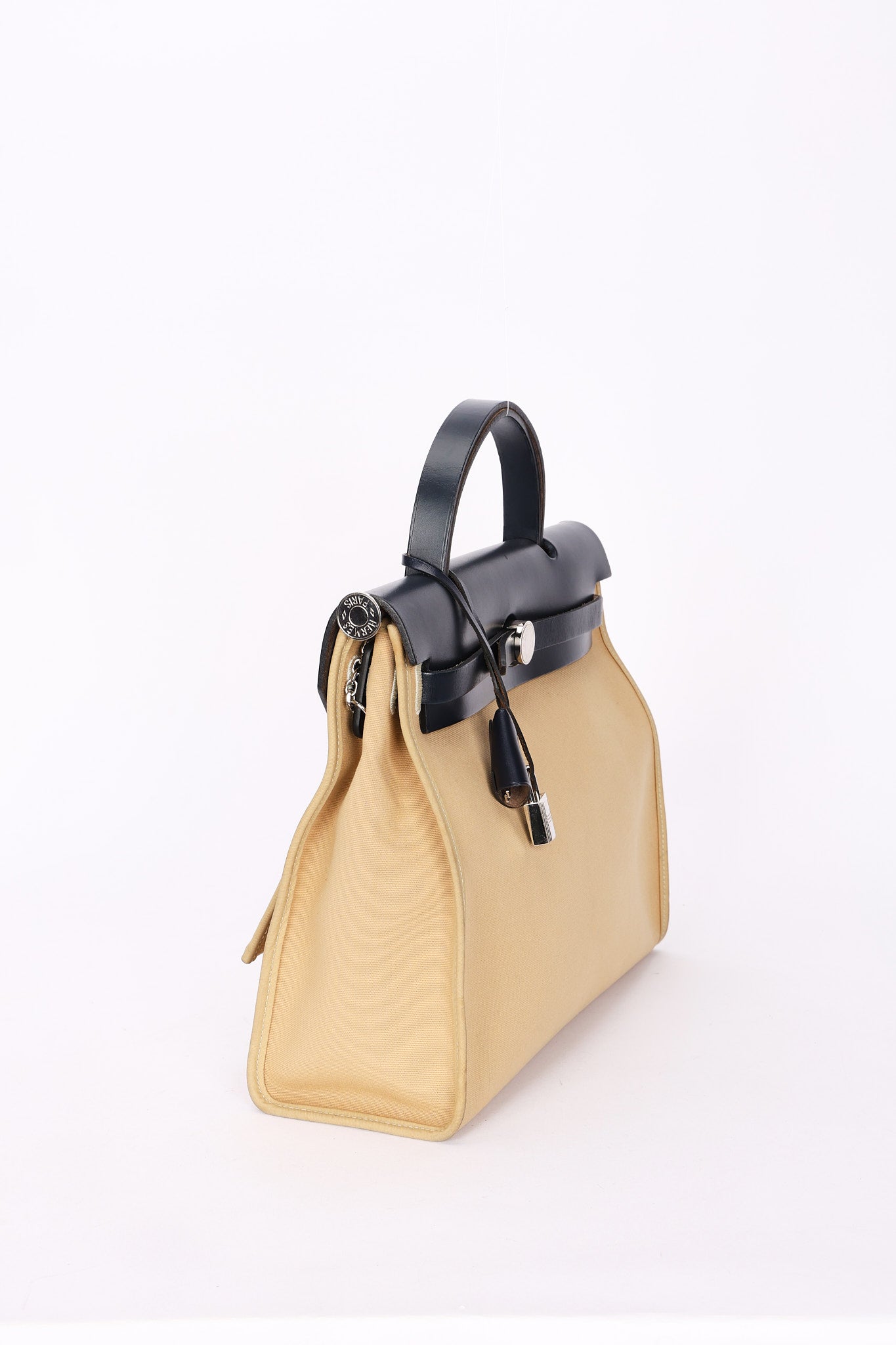 Hermès Herbag Zip 31 (color) Toile & (color) leather PHW