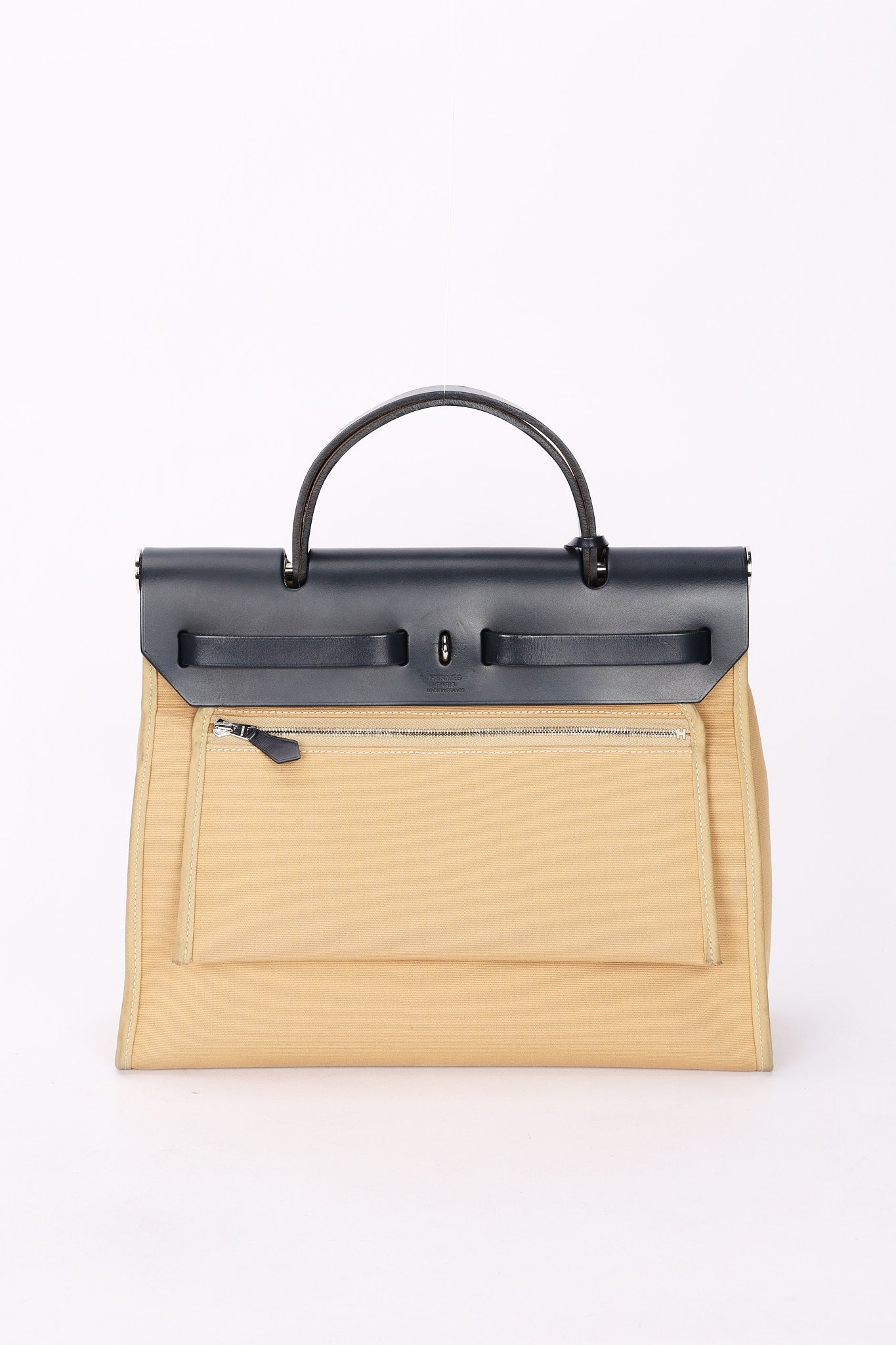 Hermès Herbag Zip 31 (color) Toile & (color) leather PHW