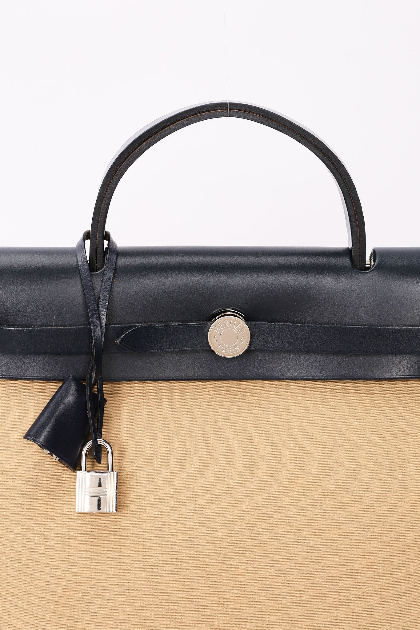 Hermès Herbag Zip 31 (color) Toile & (color) leather PHW