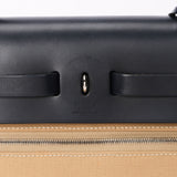 Hermès Herbag Zip 31 (color) Toile & (color) leather PHW