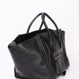 Celine Crocodile Embossed Phantom Luggage Tote