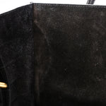 Celine Crocodile Embossed Phantom Luggage Tote