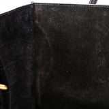 Celine Crocodile Embossed Phantom Luggage Tote