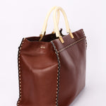 Fendi Stitched Sunshine Shopper Tote