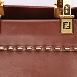 Fendi Stitched Sunshine Shopper Tote