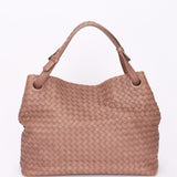 Bottega Veneta Intrecciato Garda Tote Taupe