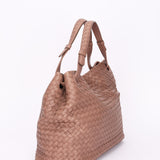 Bottega Veneta Intrecciato Garda Tote Taupe