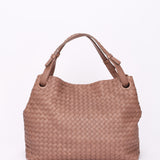 Bottega Veneta Intrecciato Garda Tote Taupe