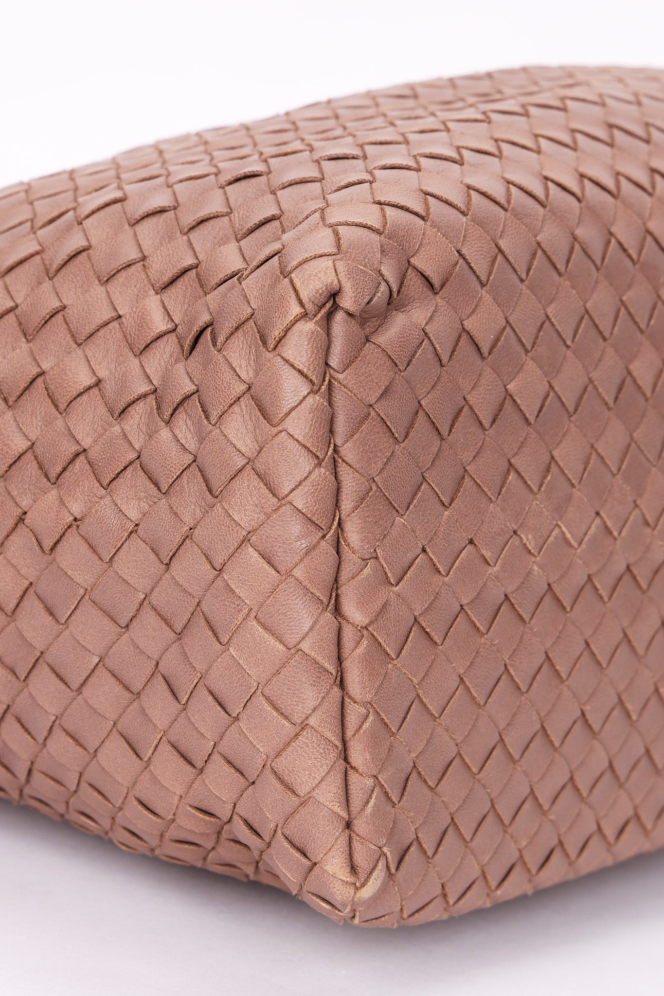 Bottega Veneta Intrecciato Garda Tote Taupe