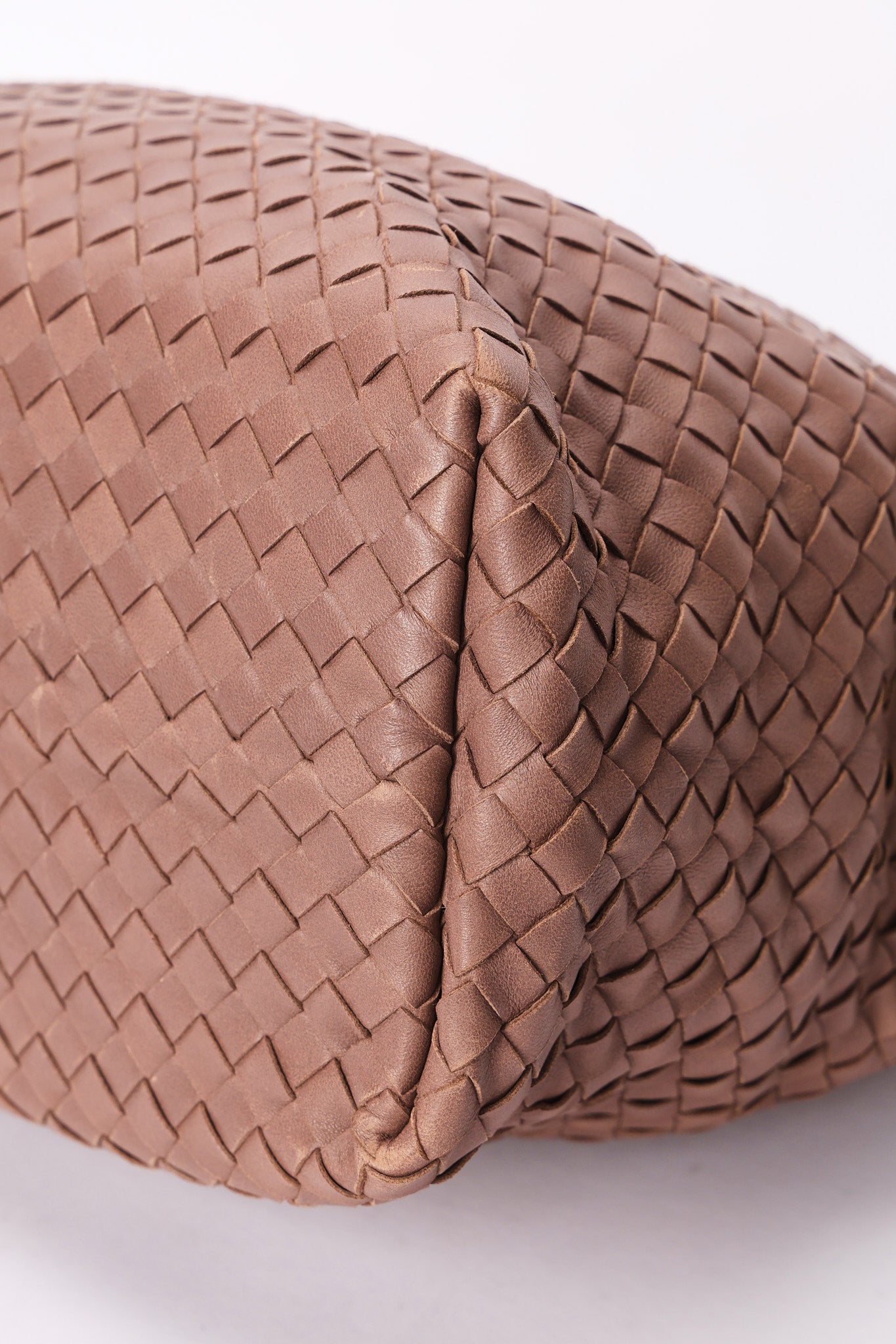Bottega Veneta Intrecciato Garda Tote Taupe