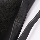 Chanel Front Turnlock Pocket Shoulder Bag Black Caviar 24K GP