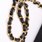 Chanel XL CC Maxi Single Flap Black Denim 24K GP