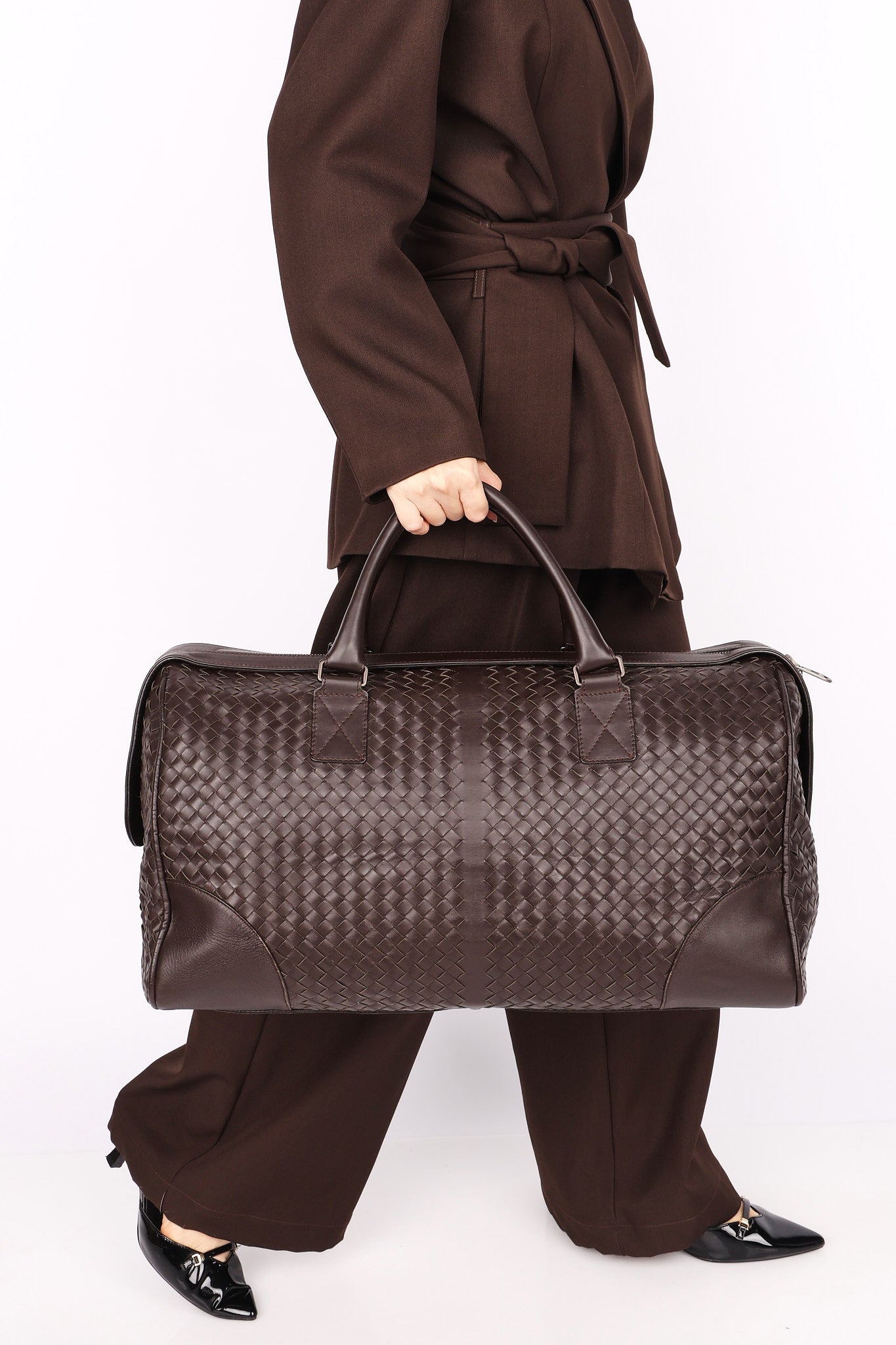 Bottega Veneta Intrecciato Weekender Bag