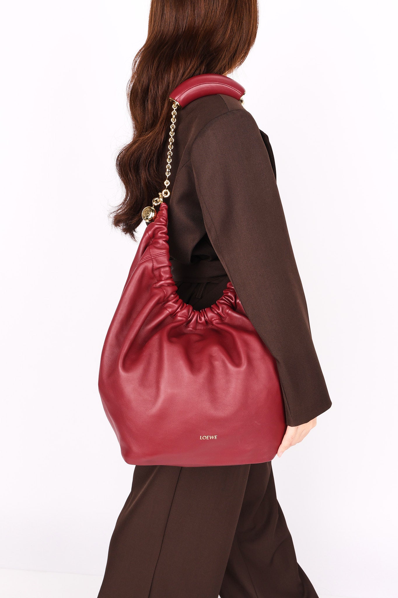 Loewe Squeeze Bag Wine