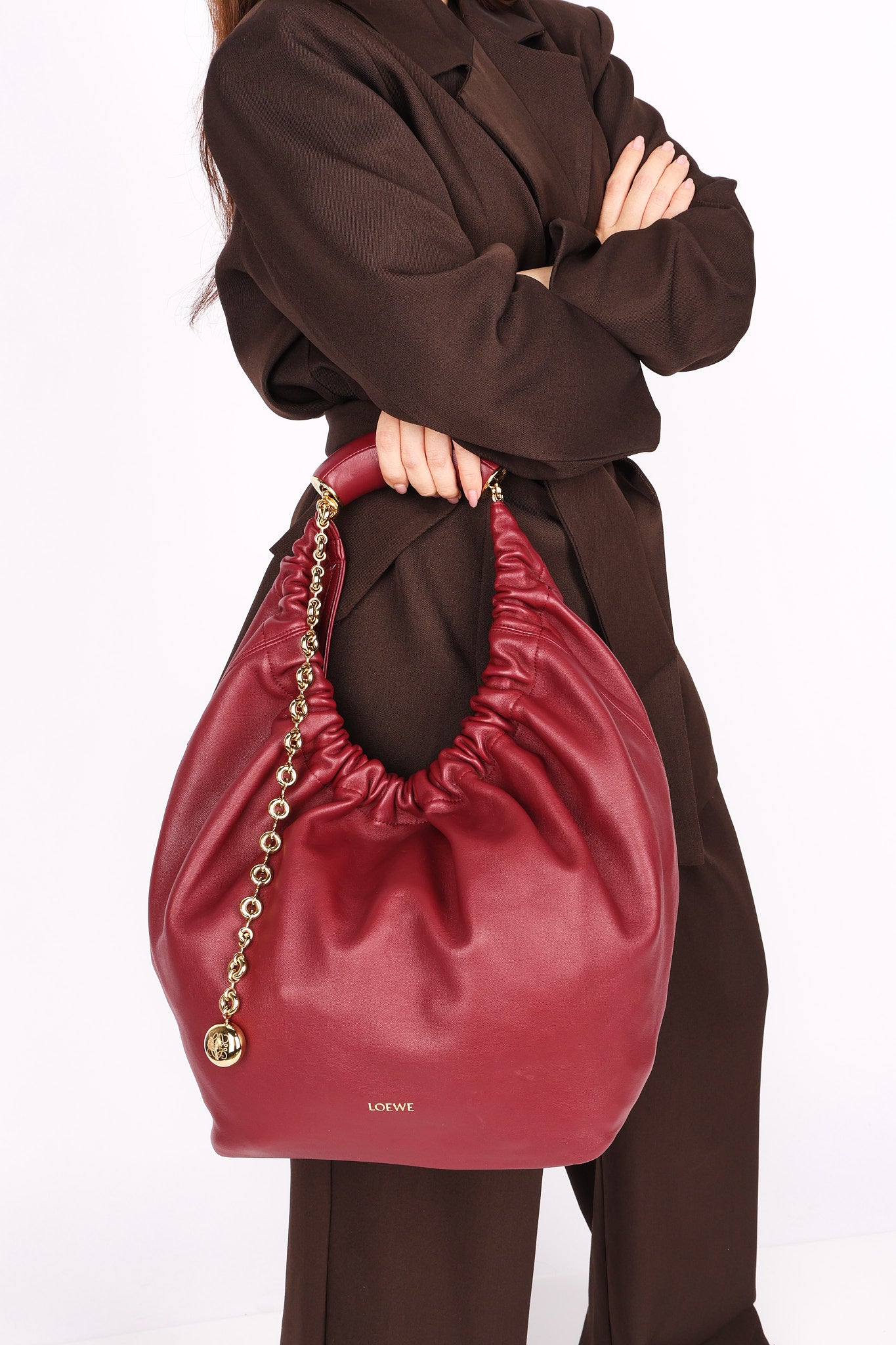 Loewe Squeeze Bag Wine