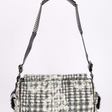 Chanel Tweed Camellia Bowler Bag DSHW