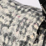 Chanel Tweed Camellia Bowler Bag DSHW
