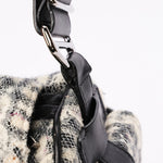 Chanel Tweed Camellia Bowler Bag DSHW