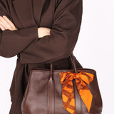 Hermès Bolduc Twilly Garden Party 30 (color + leather)