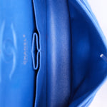Chanel Small Classic Double Flap Cobalt Blue Lambskin SHW