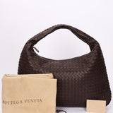 Bottega Veneta Large Intrecciato Hobo Chocolate Brown