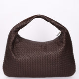 Bottega Veneta Large Intrecciato Hobo Chocolate Brown