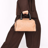 Chanel Mini Bowler Bag Dusty Pink Caviar BSHW