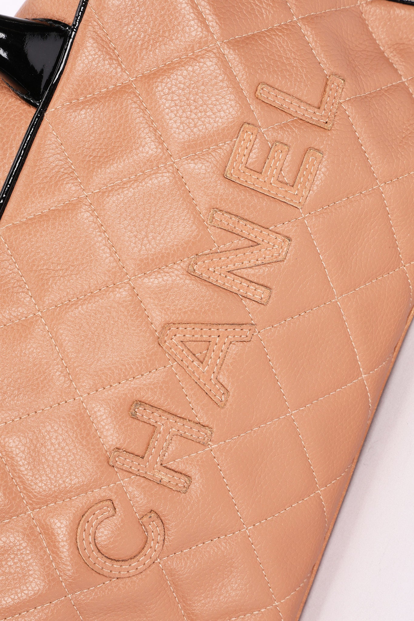 Chanel Mini Bowler Bag Dusty Pink Caviar BSHW