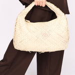 Bottega Veneta Small Intrecciato Hobo White