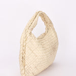Bottega Veneta Small Intrecciato Hobo White