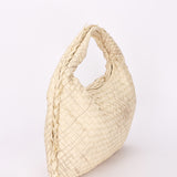 Bottega Veneta Small Intrecciato Hobo White