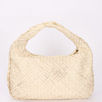 Bottega Veneta Small Intrecciato Hobo White
