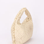 Bottega Veneta Small Intrecciato Hobo White